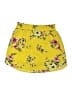 DR2 100% Polyester Floral Yellow Skort Size M - photo 1