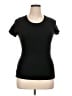 Active Basic Black Short Sleeve T-Shirt Size XL - photo 1