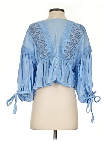 Free People 3/4 Sleeve Blouse (view 2)