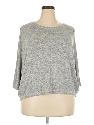 a.n.a. A New Approach 3/4 Sleeve T-Shirt (view 1)