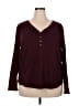Eddie Bauer Solid Burgundy Thermal Top Size XXL - photo 1