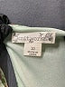 Knit Works 100% Polyester Floral Green Dress Size 10 - photo 3