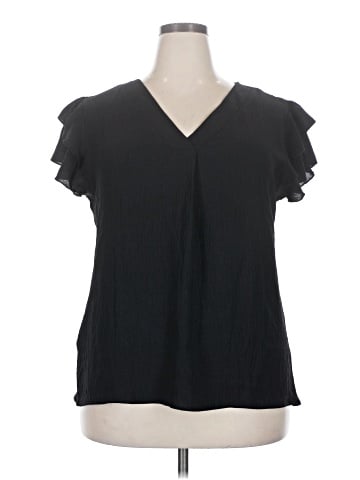 Blooming Jelly Short Sleeve Blouse (view 1)
