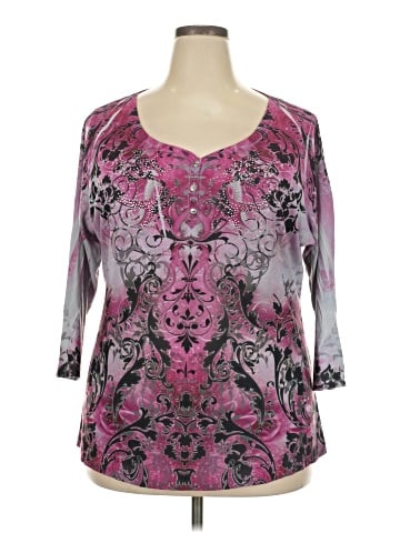 Unity World Wear 3/4 Sleeve Blouse (view 1)