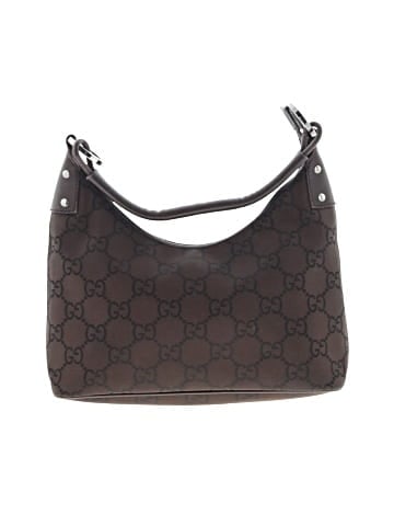 Gucci Outlet Nylon Canvas GG shoulder bag (view 1)