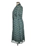 Jason Wu 100% Polyester Print Blue Casual Dress Size 14 - photo 5