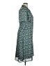 Jason Wu 100% Polyester Print Blue Casual Dress Size 14 - photo 4