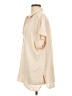 DR2 100% Polyester Ivory Short Sleeve Blouse Size L - photo 5