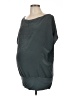 A Pea in the Pod Gray Short Sleeve Top Size Lg Maternity - photo 1