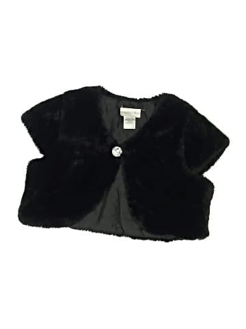 Sweet Heart Rose Faux Fur Vest (view 1)