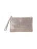 Whistles Metallic Solid Silver Wristlet One size - photo 1
