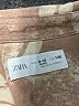Zara Tropical Gold Short Sleeve Button-Down Shirt Size 9 - 10 - photo 3