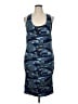 Venus Camo Blue Casual Dress Size 1X - photo 1