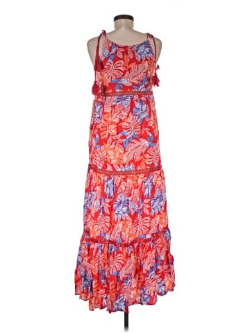 Red Carter Casual Dress (view 2)