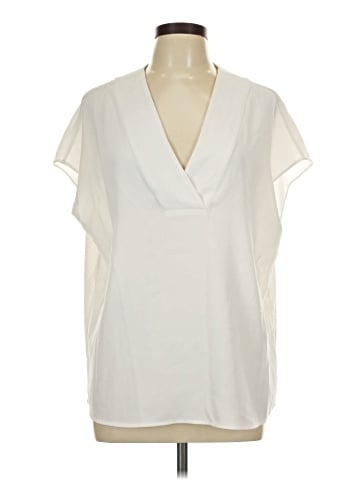 Calvin Klein Short Sleeve Blouse (view 1)