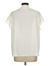 Calvin Klein Ivory Short Sleeve Blouse Size L - photo 2