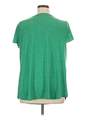 Adrianna Papell Short Sleeve Blouse (view 2)