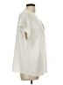 Calvin Klein Ivory Short Sleeve Blouse Size L - photo 4