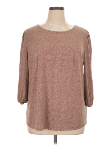 Adrianna Papell 3/4 Sleeve Top (view 1)