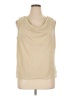 St. John Tan Sleeveless Top Size XL - photo 1