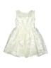 Jona Michelle 100% Polyester Silver Dress Size 7 - photo 2