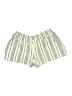 Roxy Stripes Ivory Shorts Size M - photo 1