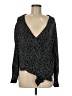 Leith 100% Rayon Black Long Sleeve Blouse Size M - photo 1