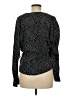 Leith 100% Rayon Black Long Sleeve Blouse Size M - photo 2