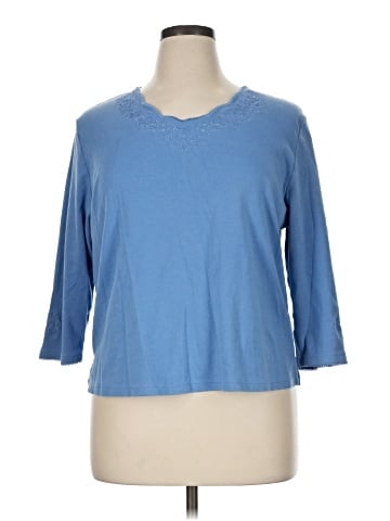Draper's & Damon's 3/4 Sleeve T-Shirt (view 1)