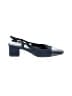 Just Fab Color Block Blue Heels Size 9 1/2 - photo 1