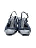 Just Fab Color Block Blue Heels Size 9 1/2 - photo 2