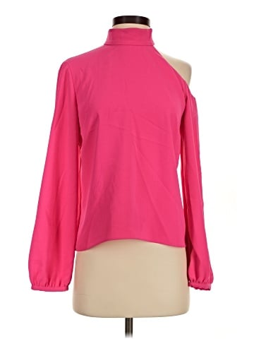 Amanda Uprichard Long Sleeve Blouse (view 1)