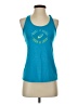 Asics Teal Blue Active Tank Size S - photo 1
