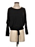 Eberjey Black 3/4 Sleeve T-Shirt Size S - photo 1