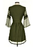 Zara Basic 100% Polyester Green Casual Dress Size XS - photo 2