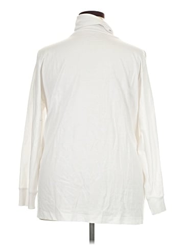 Woman Within Long Sleeve Top (view 2)