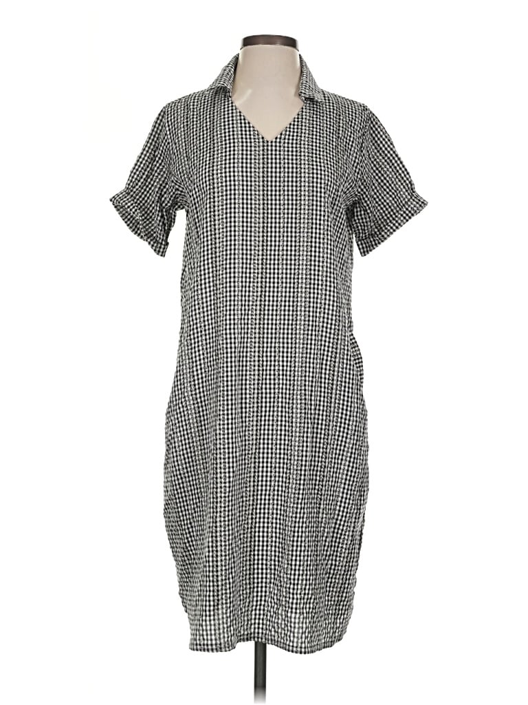 Pre-owned Assorted Brands Casual Dress In Gray