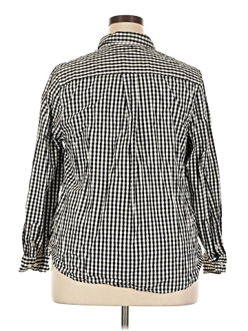 Ellos Long Sleeve Button-Down Shirt (view 2)