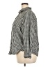 Ellos 100% Cotton Checkered-gingham Black Long Sleeve Button-Down Shirt Size 18 - photo 5