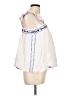 Wyse 100% Polyester White Sleeveless Blouse Size 10 (4) - photo 4
