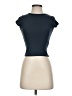 Subdued Blue Short Sleeve Turtleneck Size XS - photo 1