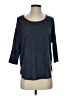 Mango Blue 3/4 Sleeve T-Shirt Size S - photo 1