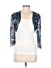 Unbranded Floral Blue Shrug Size M - photo 1