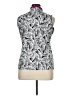 Tail Gray Sleeveless Blouse Size XL - photo 2