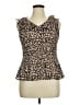 Sunny Leigh 100% Polyester Brown Sleeveless Blouse Size XL - photo 1