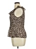Sunny Leigh 100% Polyester Brown Sleeveless Blouse Size XL - photo 5