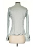 Vanessa Bruno Metallic Silver Long Sleeve Blouse Size EU (FR) 36 / US 4 - photo 2