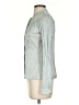 Vanessa Bruno Metallic Silver Long Sleeve Blouse Size EU (FR) 36 / US 4 - photo 5