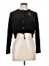 Sparrow Solid Black Cardigan Size L - photo 1