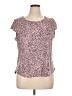 EMALINE Pink Short Sleeve Top Size XL - photo 1